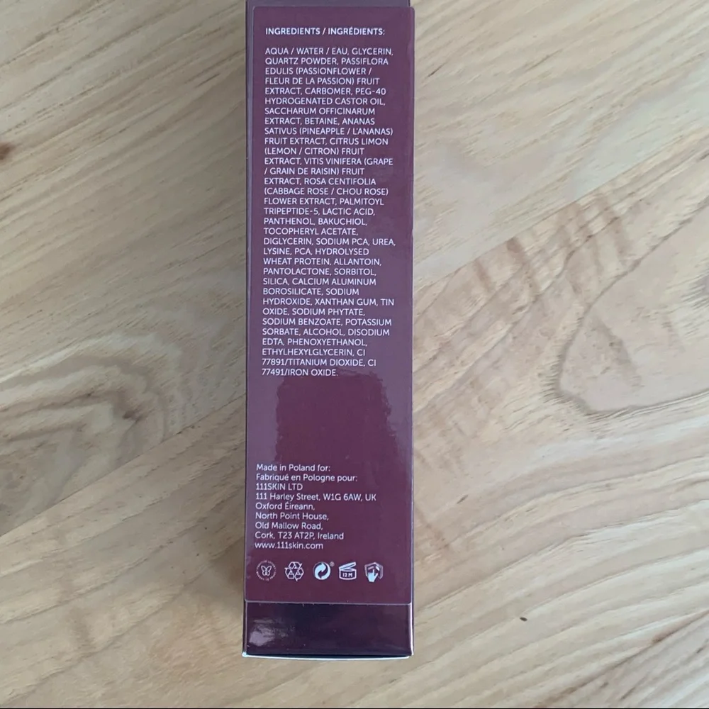 *NIB* 111SKIN Rose Quartz Exfoliating Face Mask - Picture 6 of 9